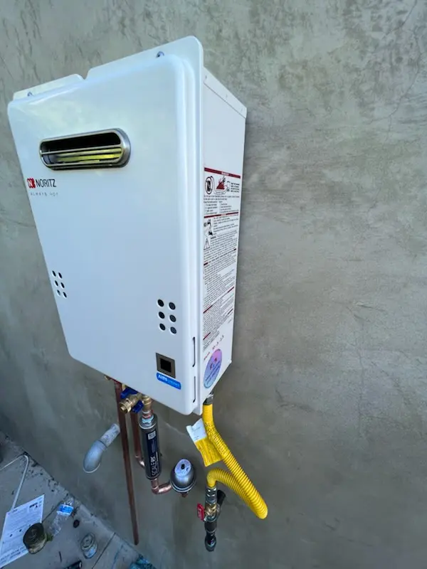 Tankless water heater installation for Western Hills and Yarborough homes